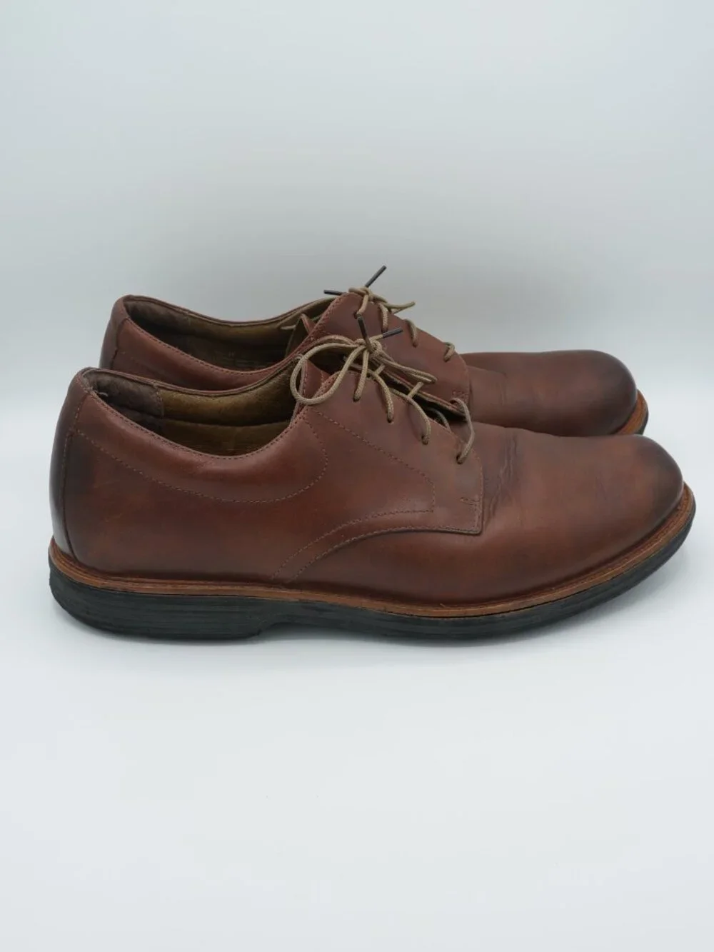 Dansko Brown Leather Lace-Up Oxford Casual Shoes Men's Size 46 (US 12.5-13)